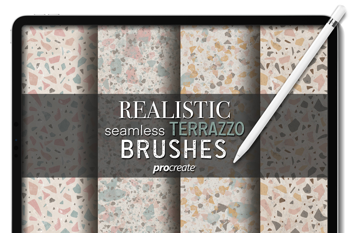 Procreate texture bundle, a Brush Add-On by PDknyStudio