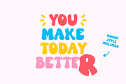 Flowers lovers | Handwritten font, a Handwritten Font by JuliaVolkova (Thumbnail 5 of 9)