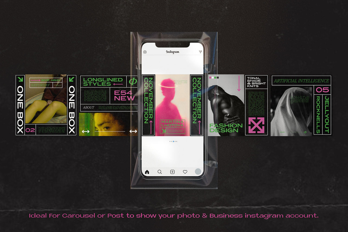 TONAL - Urban Hype Streetwear, a Social Media Template by Dirtytemp Studio (Photo 3 of 5)