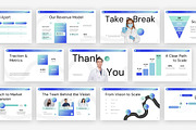 Healthcare Startup Pitch, a Presentation Template by Loin Studio (Thumbnail 4 of 4)