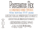 Posteratus Rex, a Script Font by deFharo (Thumbnail 2 of 2)