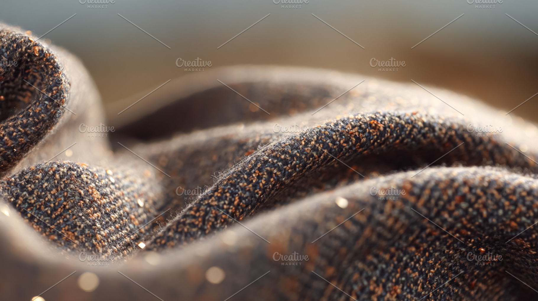 Woven textile fabric texture creating soft folds and shimmering, a Photo by Studio ANNA