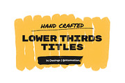 14 Brush Titles - Final Cut Pro, a Templates & Theme by Atamotion (Thumbnail 8 of 12)
