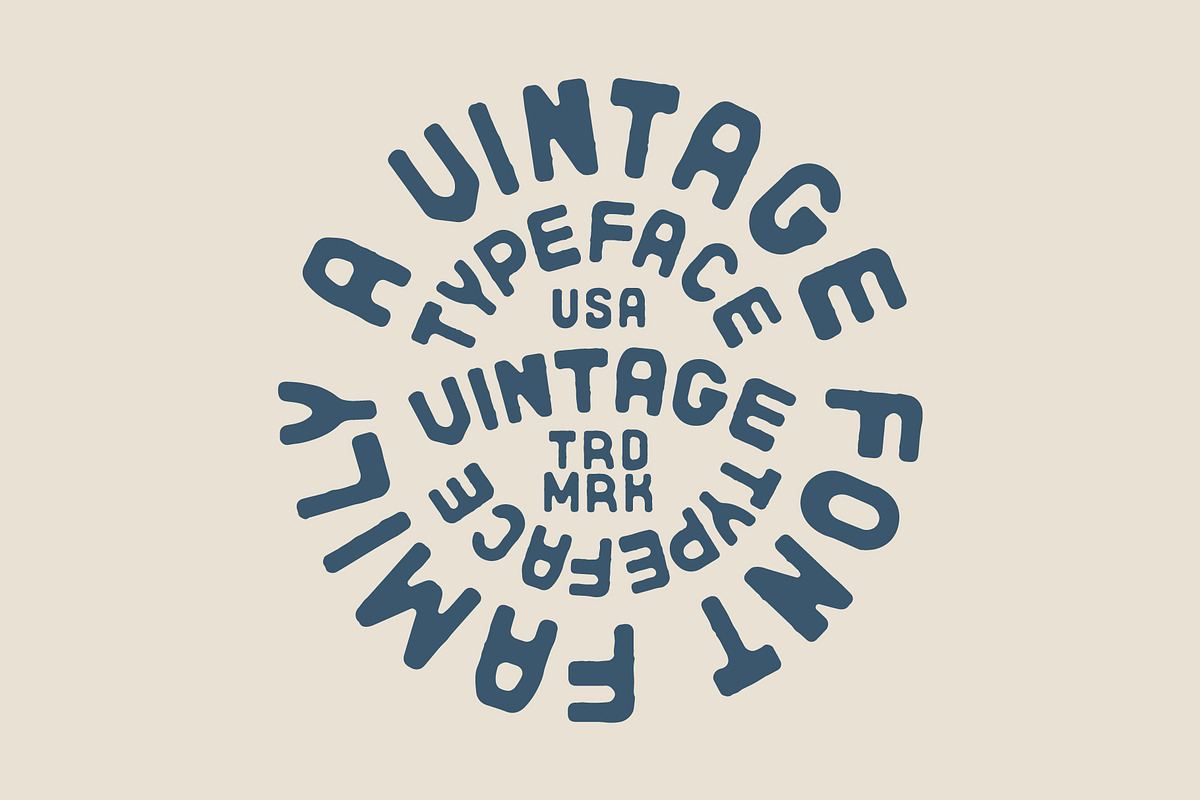 Santa Rosa Typeface Bundle, a Sans Serif Font by NienowBrand (Photo 5 of 9)
