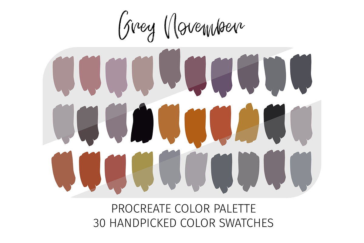 Procreate Fall Color Palette Bundle, a Palette Add-On by STUDIO 17 (Photo 7 of 10)