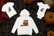 Halloween Owl Set, a Seasonal Illustration by Elatedowl (Thumbnail 12 of 13)