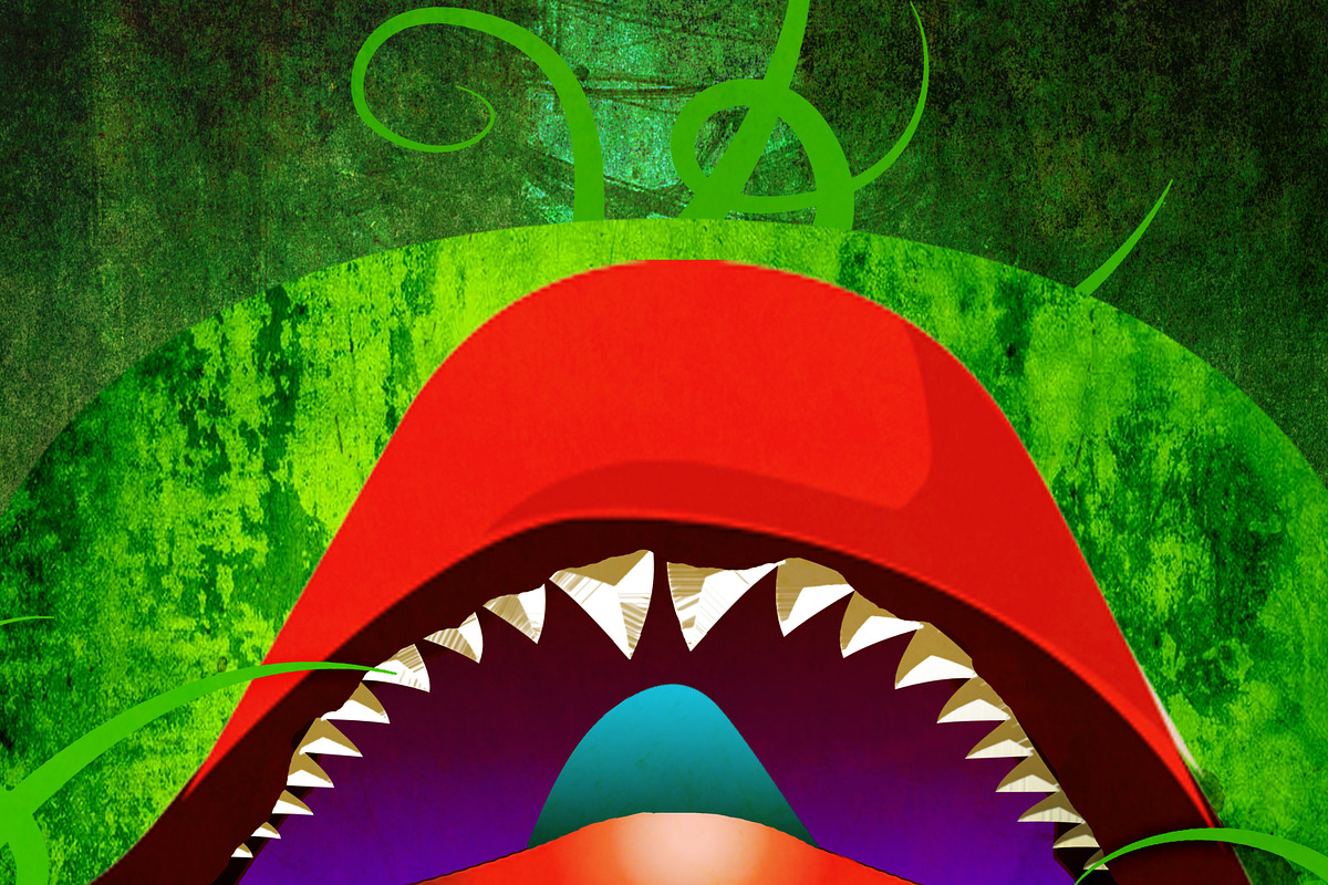 Little Shop of Horrors Poster, an Illustration by Paper Design (Photo 2 of 2)