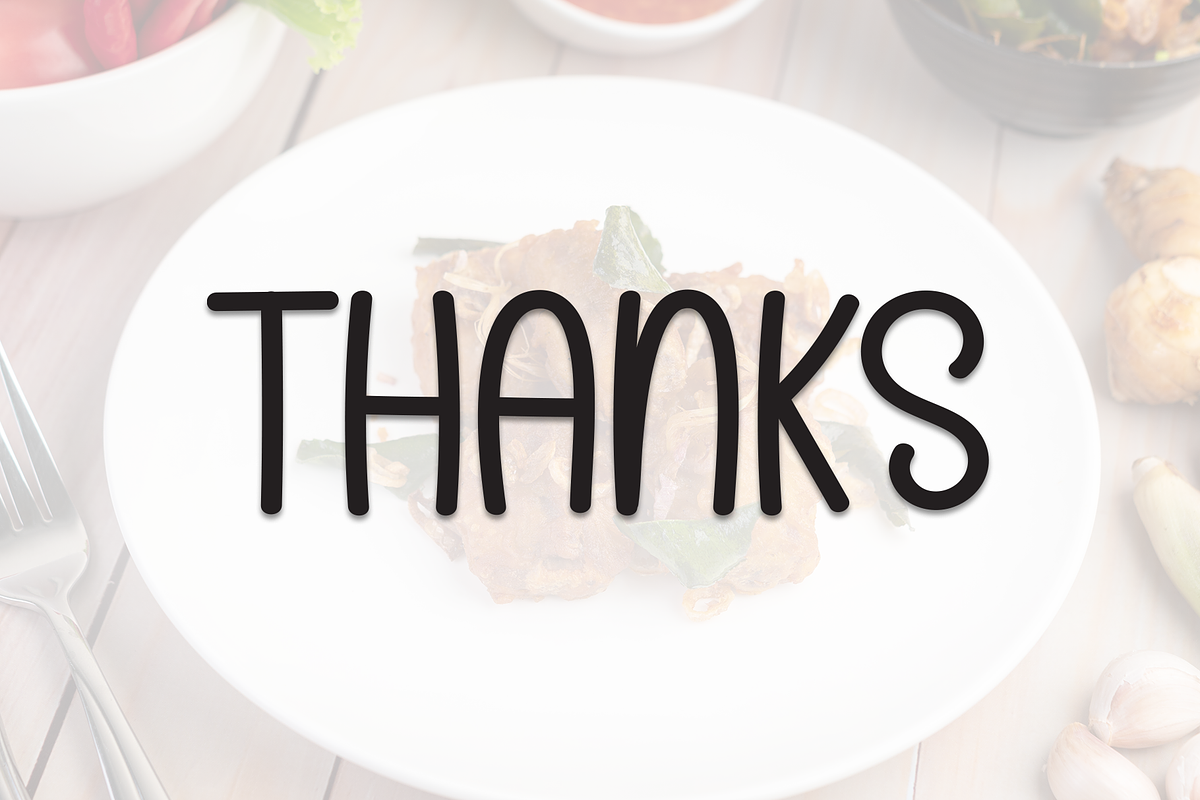 Spicy Chicken | Script Font, a Script Font by Scratchones (Photo 8 of 8)
