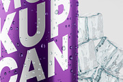 6 Metallic Can Mockups, a Product Mockup by Graphic Bird (Thumbnail 9 of 9)