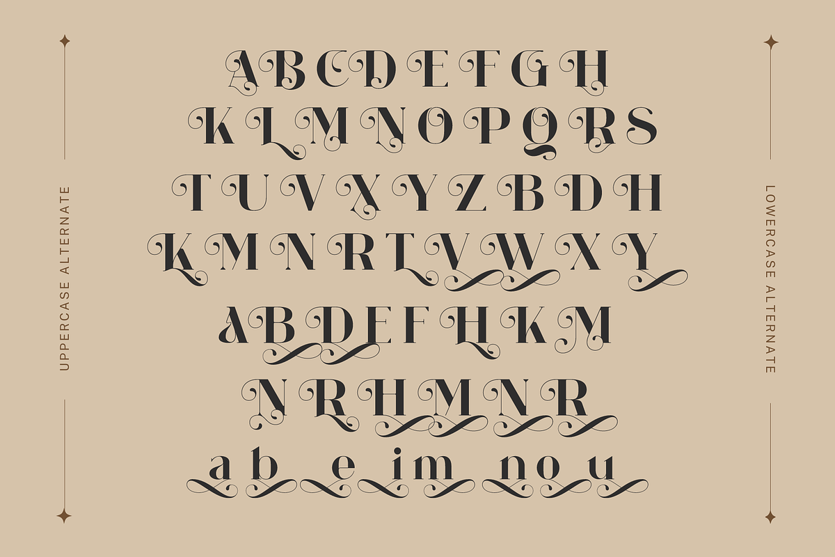 Maqria Vintage - Branding Logo Font, a Serif Font by Nirmana Visual (Photo 6 of 11)
