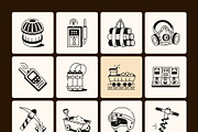 Coal Mine Industry Drawing, an Outline Icon by Vectors Market (Thumbnail 7 of 9)