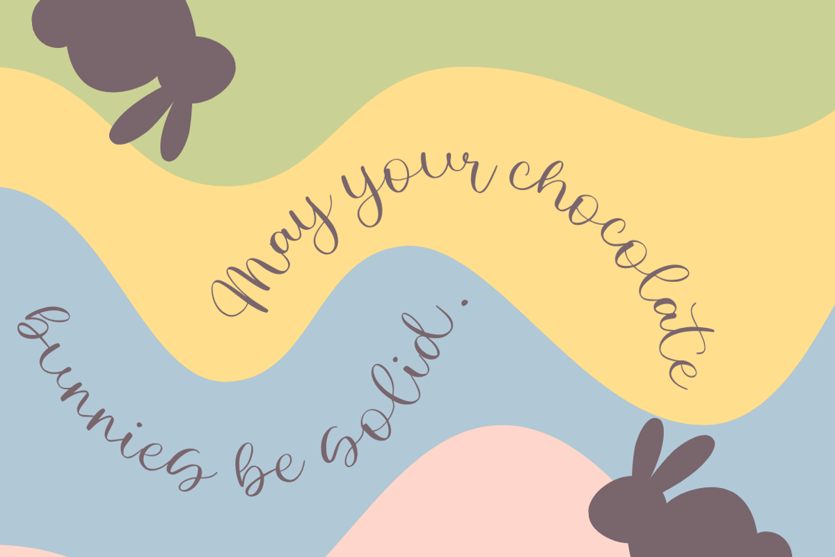 Easter Hopes, a Script Font by Creavibes Design (Photo 7 of 14)