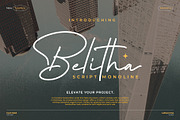 Belitha - Script Handwritten, a Script Font by Lettermine (Thumbnail 1 of 10)