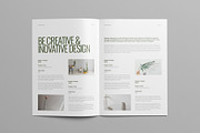 Design Portfolio Template | CANVA, a Brochure Template by Pixelpick (Thumbnail 8 of 9)