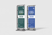Street Banner Mockup, an Advertising Mockup by AndikaGraphic (Thumbnail 6 of 6)