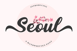 Seoul - Script Font