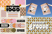 Retro Pattern Library 80% OFF, a Pattern Graphic by angelainthefields (Thumbnail 4 of 25)