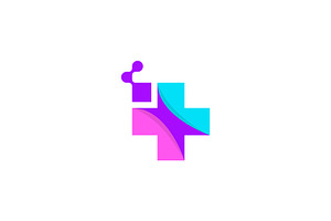 Medical Cross Logo with Technology, a Branding & Logo Template by Design Store