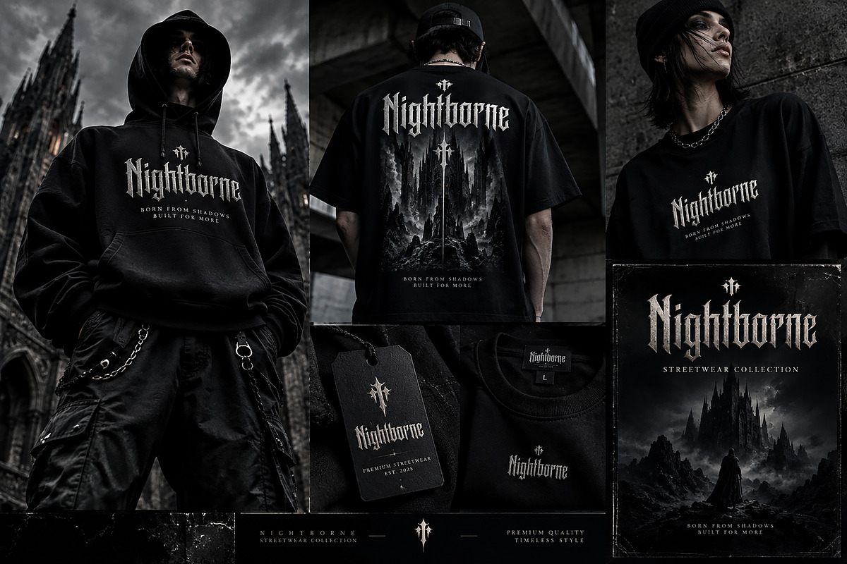 Nightborne — Gothic Blackletter Font, a Blackletter Font by Wow Magic (Photo 5 of 5)