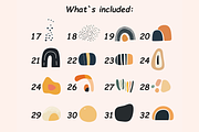 Boho Vibes SVG Elements, a Decorative Illustration by IrenKlm (Thumbnail 5 of 8)