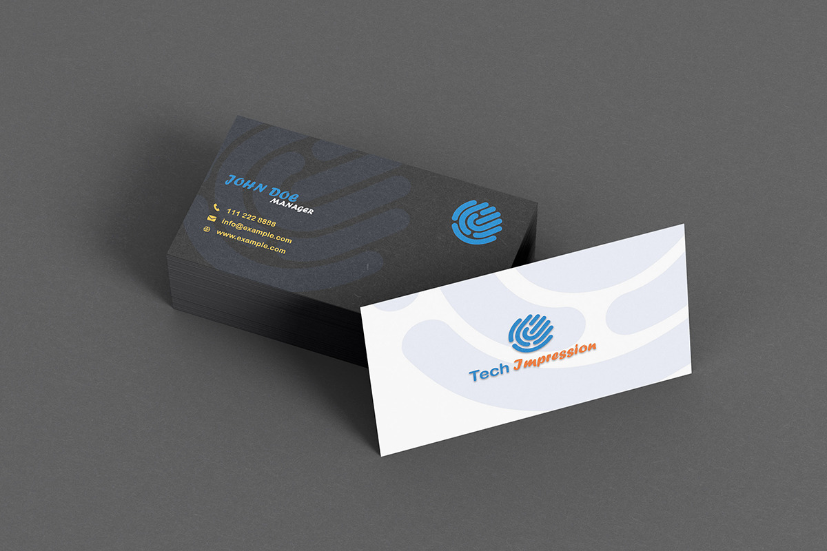 Tech Logo with Free Business Card, a Branding & Logo Template by Techno Digitz (Photo 7 of 7)