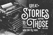 Bolandes - Vintage Monoline, a Sans Serif Font by Arterfak Project (Thumbnail 3 of 14)