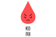 Menstrual Cycle Period Pain Scale, an Object Graphic by the_myro (Thumbnail 4 of 6)