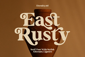 East Rusty Retro Serif