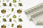 Vintage watercolor set, a Decorative Illustration by Nastilustra (Thumbnail 10 of 10)