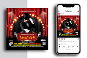 Stand Up Comedy Flyer, a Flyer Template by AfzaalGraphics (Thumbnail 2 of 2)