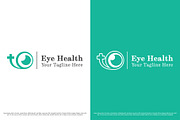 Eye health clinic logo template, a Branding & Logo Template by Morvana Crew (Thumbnail 1 of 2)