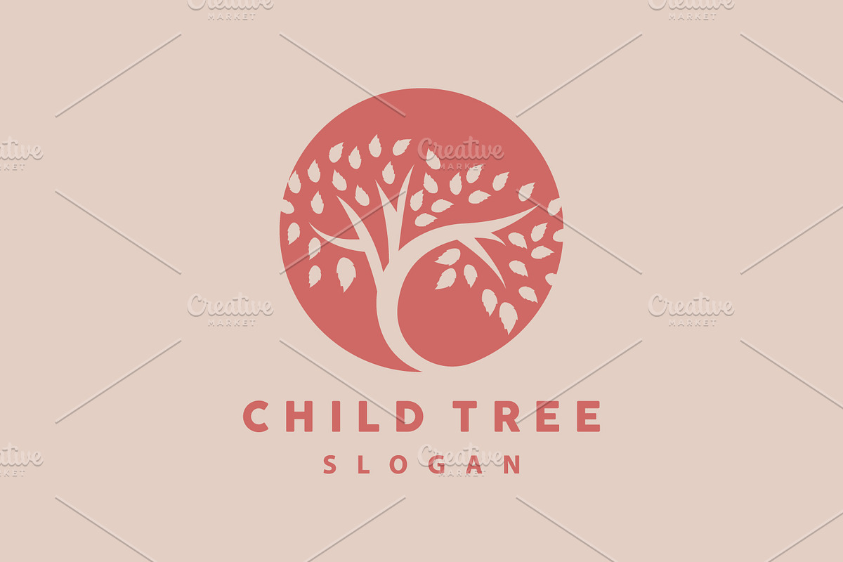Tree Logo, Educational Playground, a Branding & Logo Template by Maylianaw28