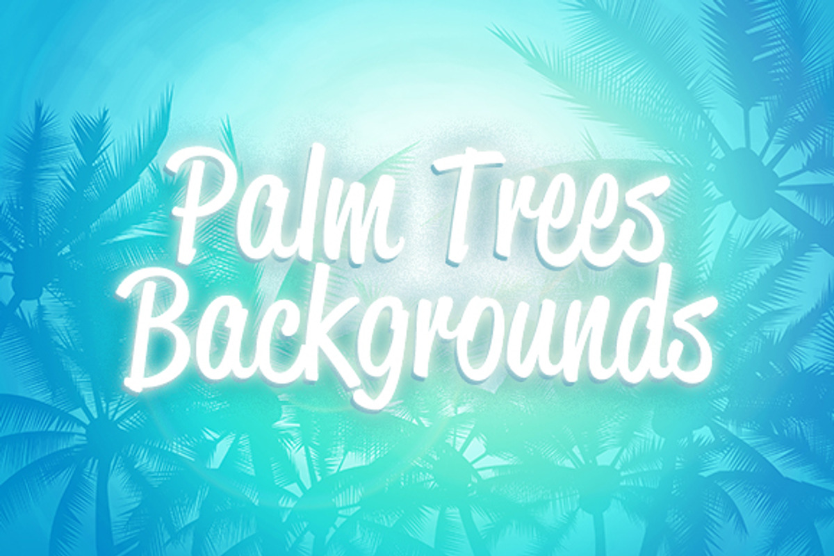 Palm Trees Backgrounds, a Texture Graphic by Mantas Bac (Photo 1 of 2)