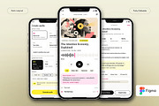 AI Text to Audio App UI Kit, an UI Kit Template by Pitchlook.Studio (Thumbnail 2 of 4)