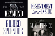 Brozeri - Casual Serif Family, a Serif Font by Arterfak Project (Thumbnail 11 of 14)