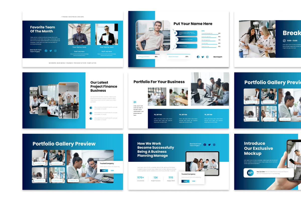 Finage-Business Keynote & GS, a Presentation Template by Raseuki (Photo 3 of 5)