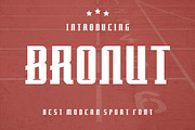Bronut Font, a Serif Font by alanwarstd (Thumbnail 1 of 6)