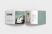 Minimal Portfolio Brochure I Canva, a Brochure Template by PixWork (Thumbnail 3 of 9)