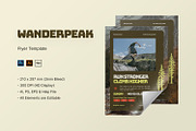 Wanderpeak Trail Running - Flyer, a Flyer Template by StreaksideStd (Thumbnail 1 of 3)
