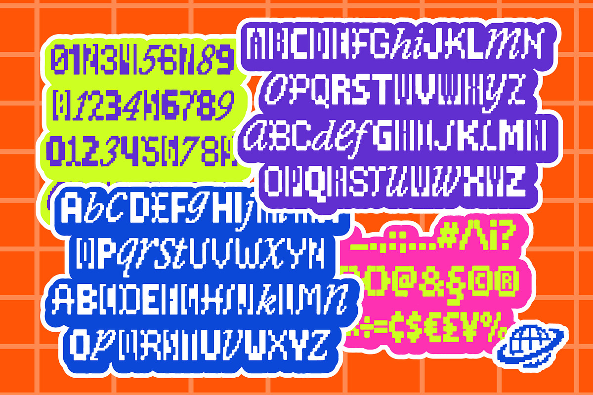 Ransom Pixel - Display Font, a Font by Edignwn Type (Photo 9 of 10)