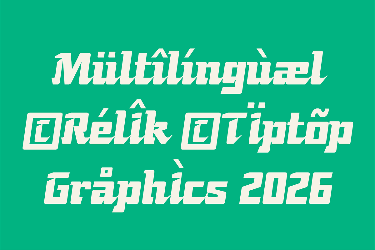 Relik - Flamboyant Vintage Font, a Serif Font by Tiptop Graphic (Photo 4 of 9)