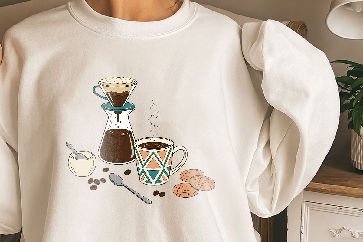 Coffee Morning Hand-drawn PNG Bundle, an Illustration by GlitterCraft (Photo 50 of 101)