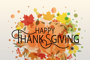 Happy Thanksgiving Card