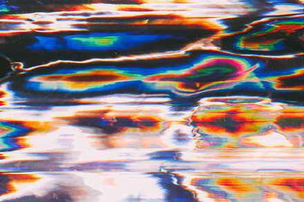 Signal distortion vhs glitch light glow background, a Photo by Photo Drive Studio
