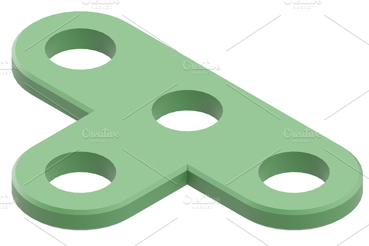 Engineering part 3D Illustration -, an Object 3D Model by megastocker