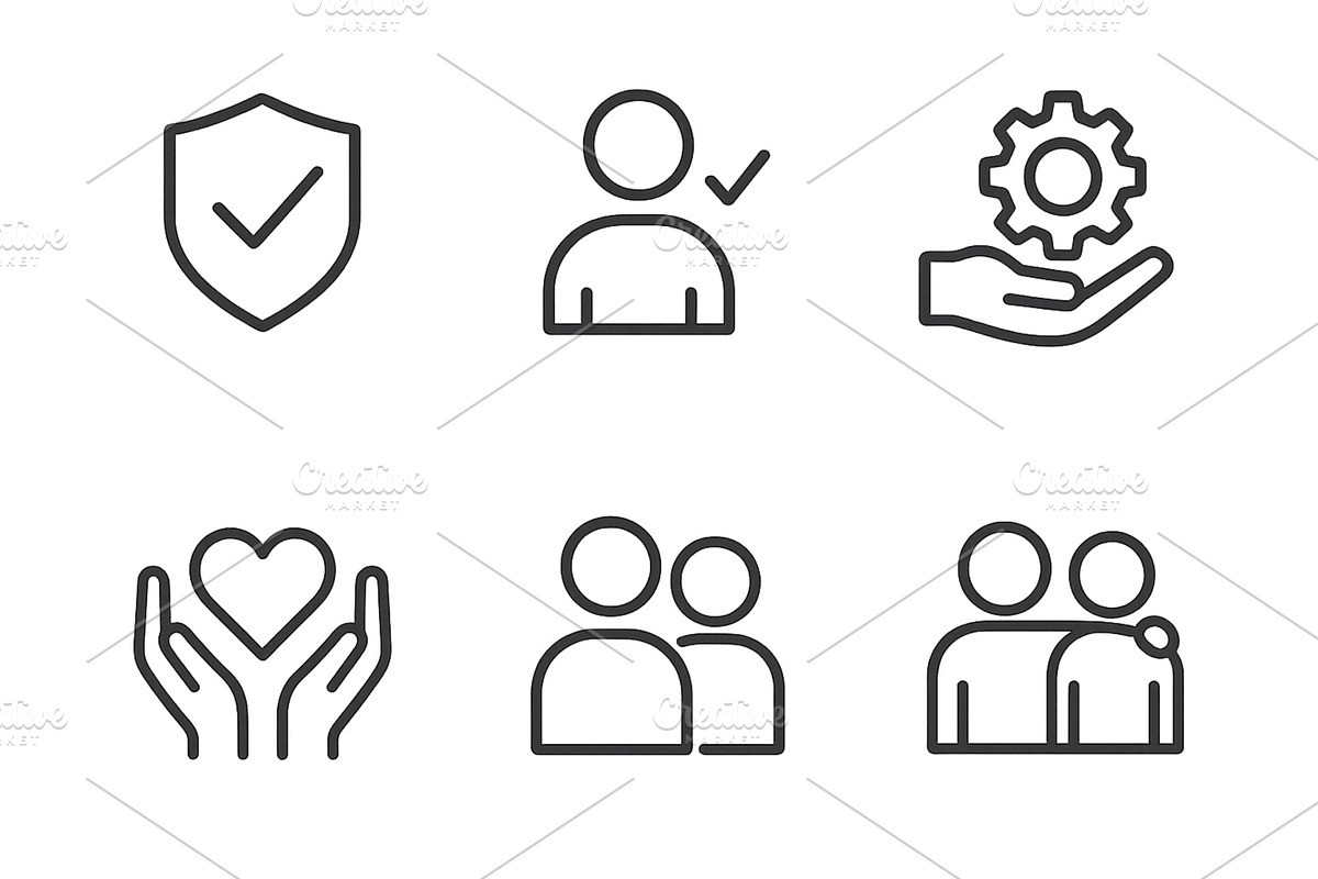 Set of simple and modern web icons, a Technology Illustration by ZinetroN