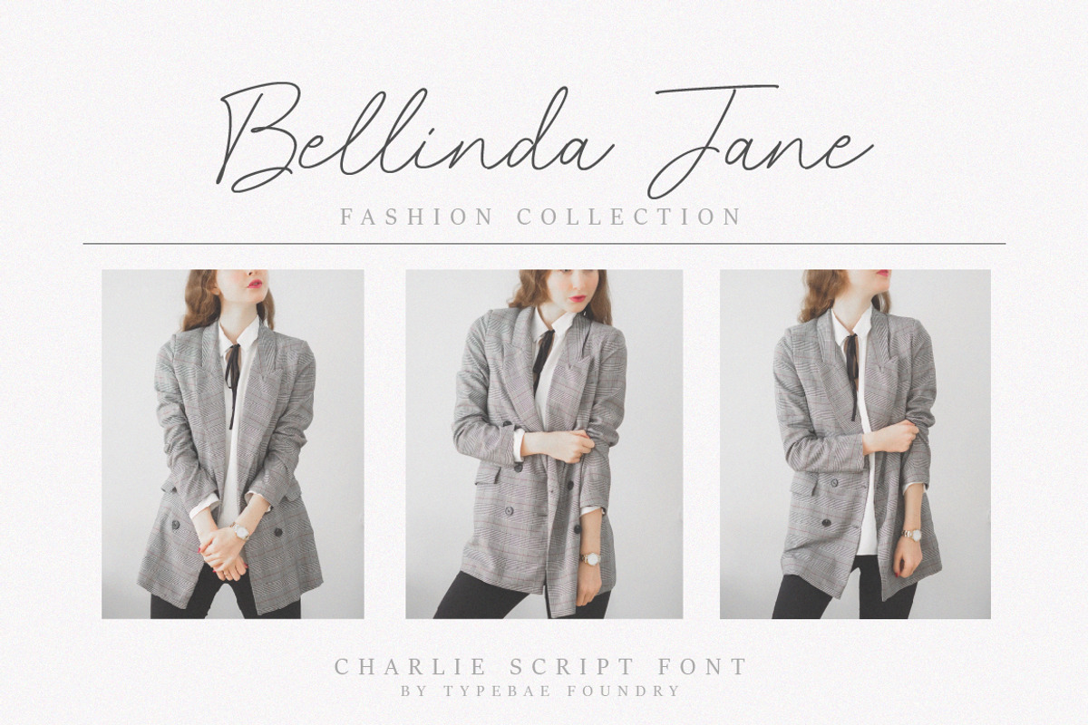 Charlie Script Font, a Script Font by Typebae (Photo 4 of 10)