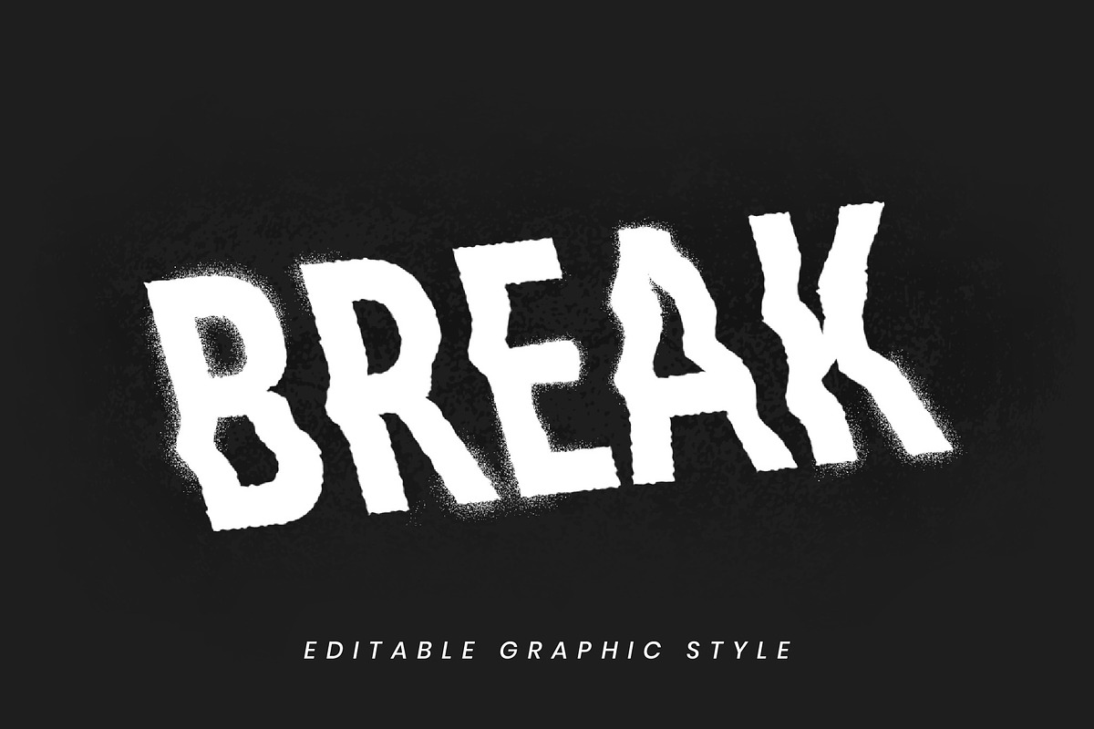 Sand Distortion Text Effect, a Layer Style Add-On by studiogstock (Photo 1 of 2)