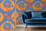 Indian vector patterns, a Pattern Graphic by Carpet Tapete Pretzel (Thumbnail 12 of 25)