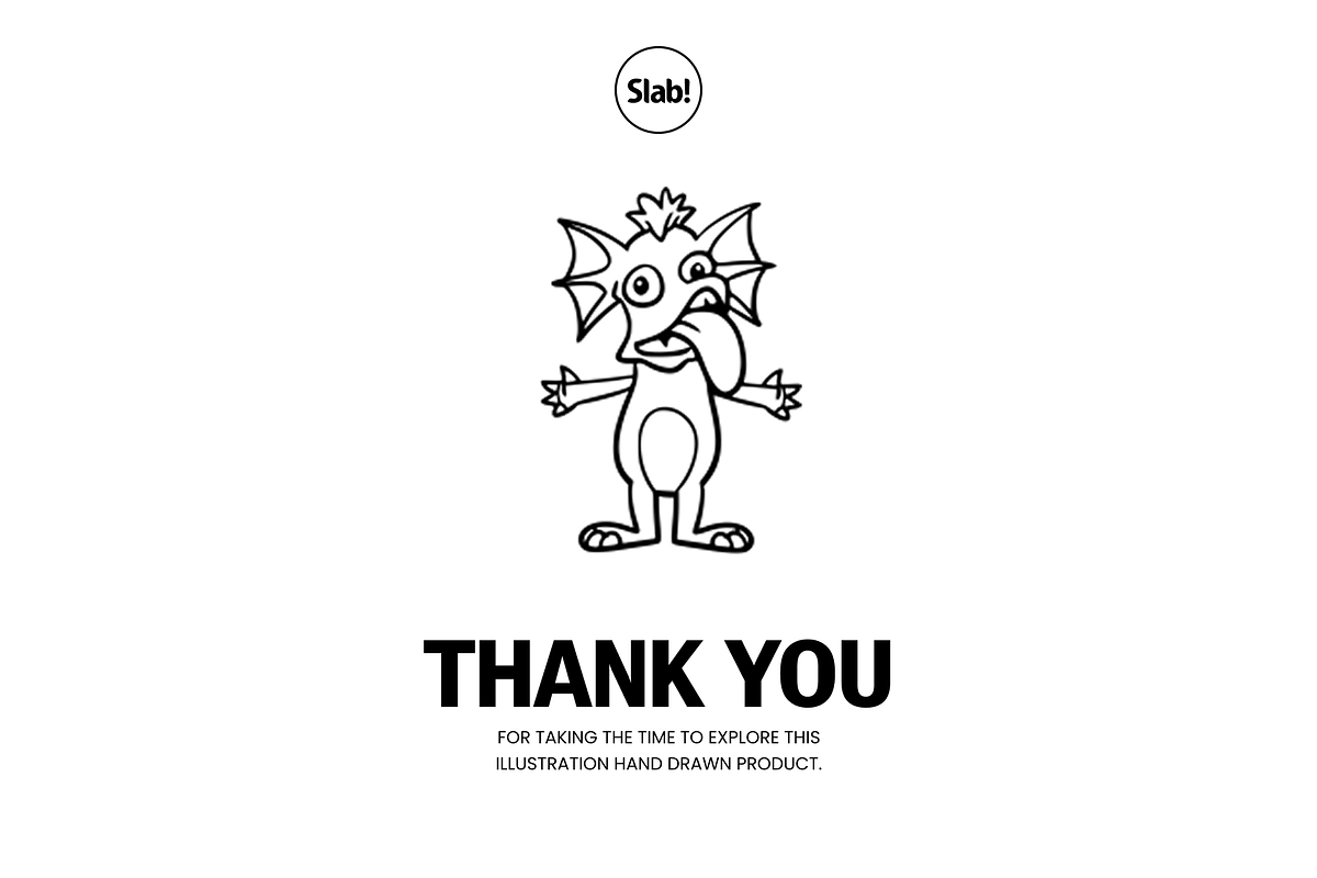 40 Spooky Monster Hand Drawn, an Object Illustration by SLAB! Design (Photo 3 of 3)